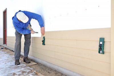 Cement Siding Installation